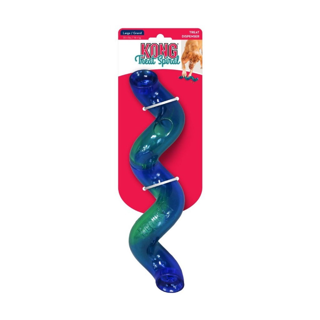 Kong Interactive Treat Dispenser Dog Toy | Rewards | Replay | Gyro | Bamboo | Wobbler | Bone (Random Color)