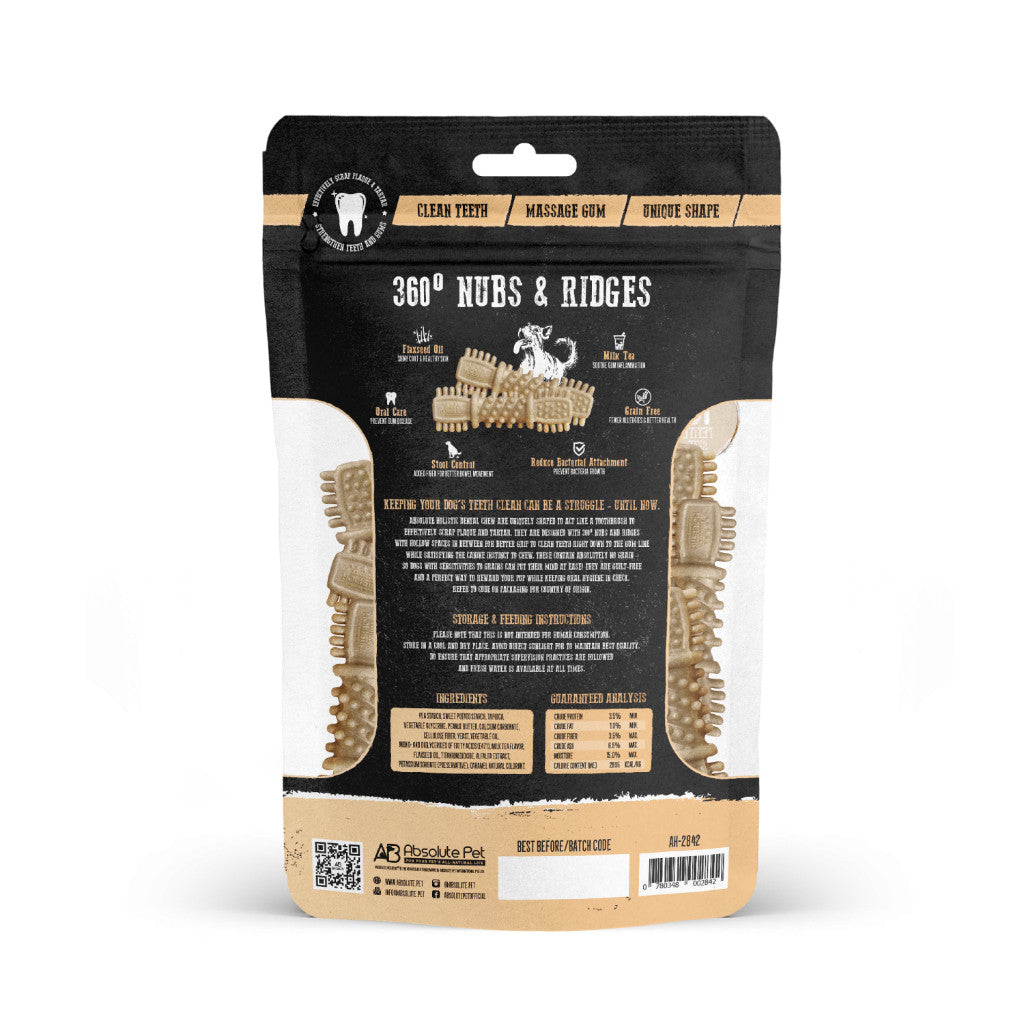 Absolute Holistic, Dentalight & Happi Doggy Dog Dental Chew Value Pack | Oral Care Bundle