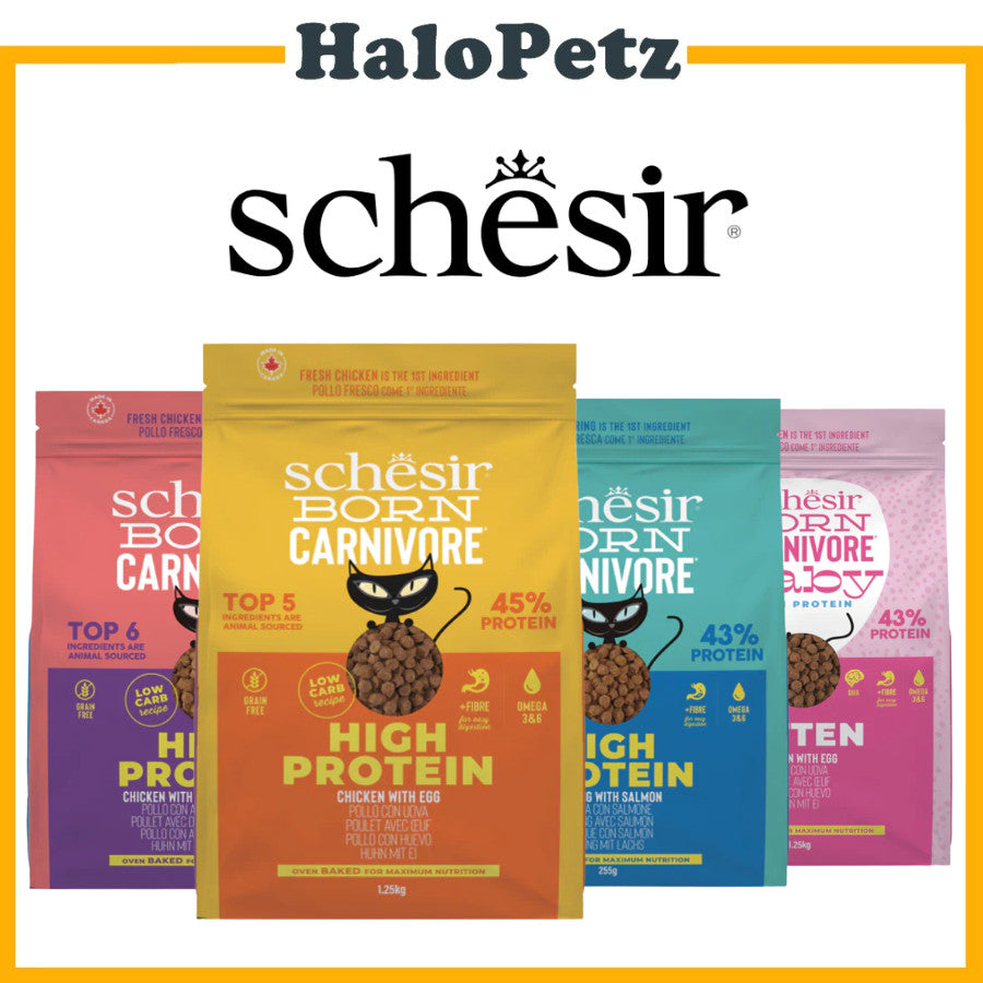 Schesir Born Carnivore Cat Baked Dry Recipe 1.25 kg | 2.5 kg