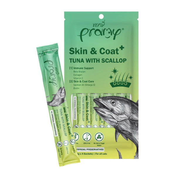 Pramy Smoothie Lickable Cat Treats 56g (14g x 4)