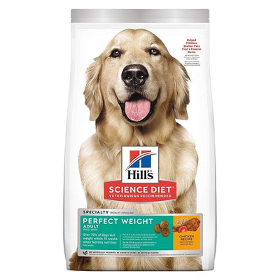 Hill's Science Diet Adult Perfect Weight Dry Dog Food 25lbs | Clinically Proven Weight Management