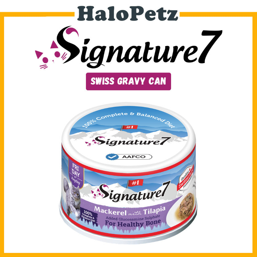 Signature7 Cat Can Wet Food | Pate | Fruits | Gravy | Signature 7