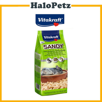 Vitakraft Chinchilla Sandy | Hamster | Bath Sand 1kg