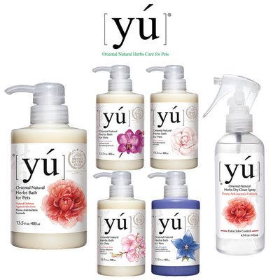 YU Oriental Natural Herbs Botanicals Shampoo for Cats and Dogs