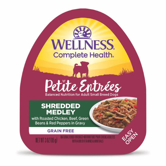 Wellness Petite Entrees Wet Dog Food 3oz