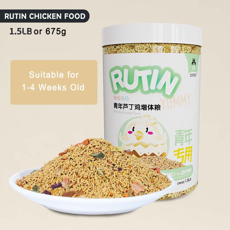 Jonsanty Rutin Chicken Feed Chick Food 1.5lb / 675g