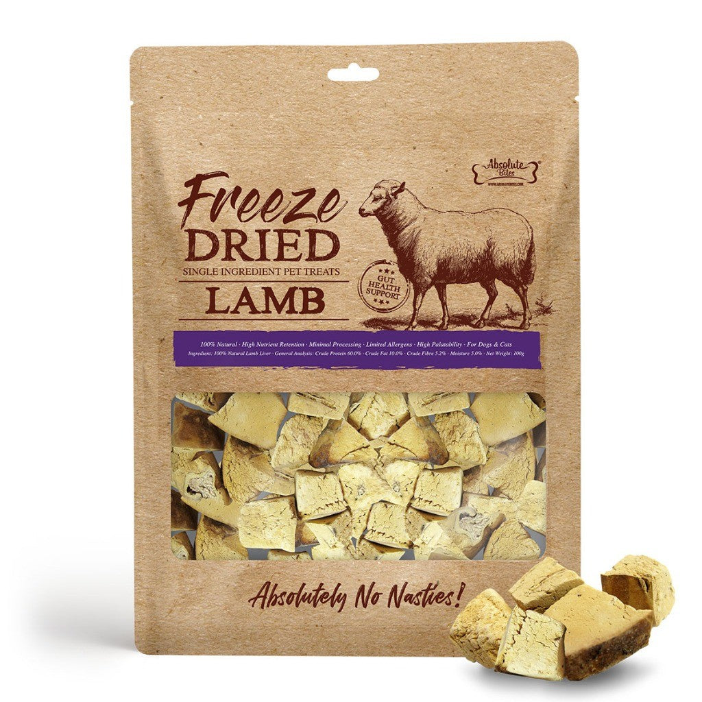 Absolute Bites Freeze-Dried Chicken / Salmon Cat & Dog Treats