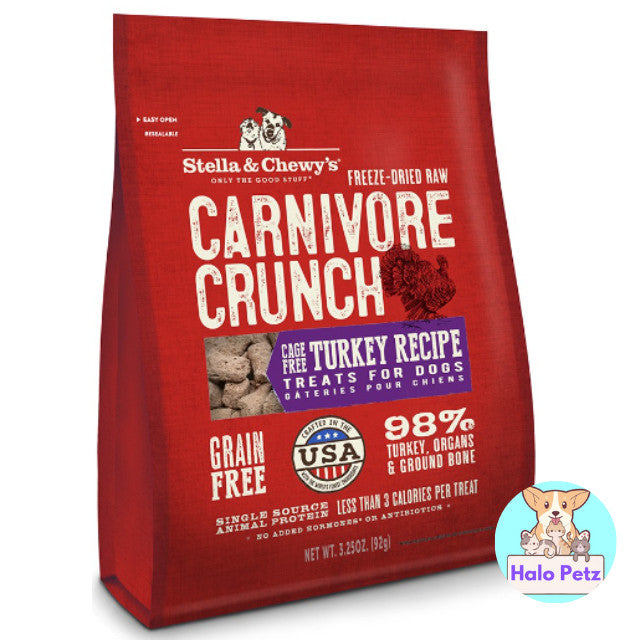 Stella & Chewy's Carnivore Crunch Freeze Dried Raw Dog Treats 3.25oz