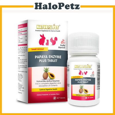 Natural Pet Papaya Enzyme Plus Tablets - 60 tabs