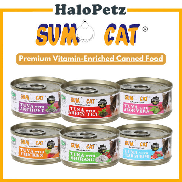 [Mix Match] Sumo Cat Tuna Can Food 80g