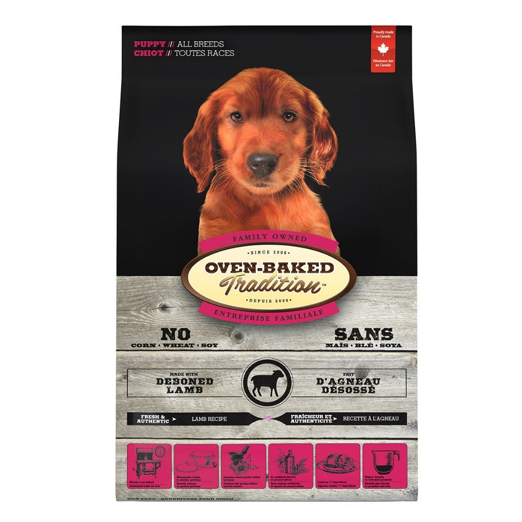 Oven-Baked Tradition Dry Dog Food 5lbs | Adult, Puppy, Senior, Fish, Lamb, Small Breed, Semi Moist