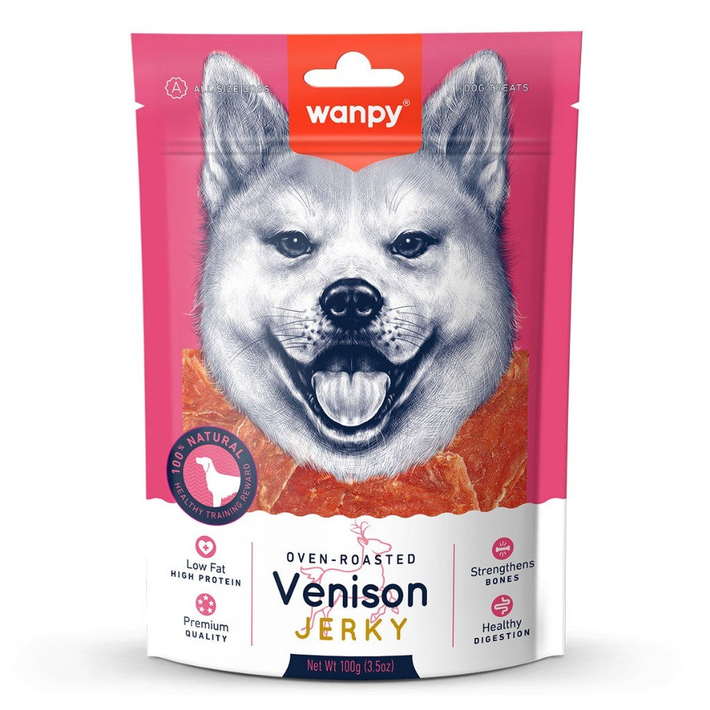 Wanpy Assorted Dog Treats | Jerky | Biscuit | Steaks | Strips | Slice | Sausage | Twist | Chicken Cheese Duck Beef