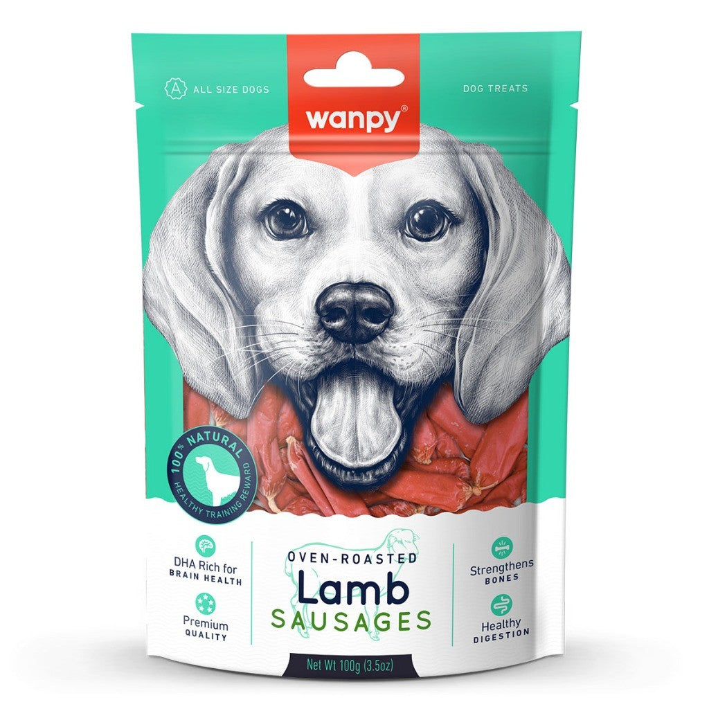 Wanpy Assorted Dog Treats | Jerky | Biscuit | Steaks | Strips | Slice | Sausage | Twist | Chicken Cheese Duck Beef
