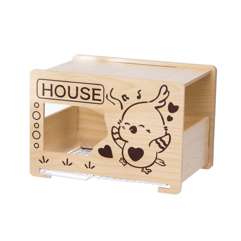 Jonsanty Wooden Bird Breeding Nest Box