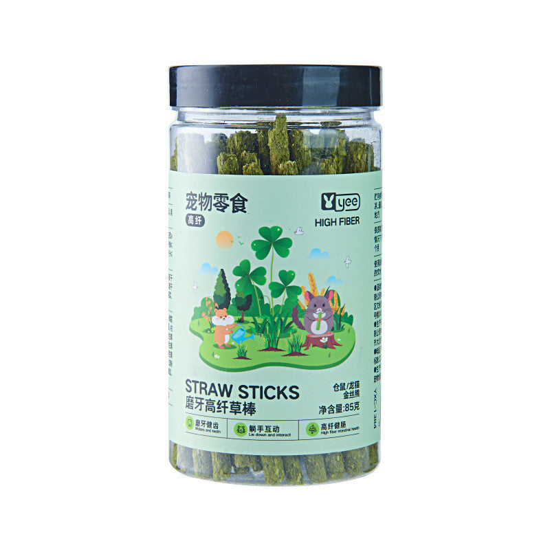 Yee Small Animal Straw Sticks 85g