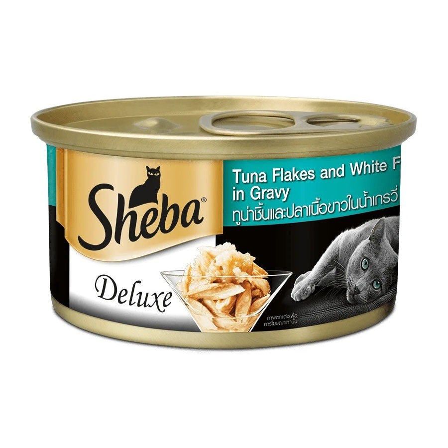 Sheba Deluxe Wet Cat Can Food Adult 85g | Premium Gourmet Cat Meal