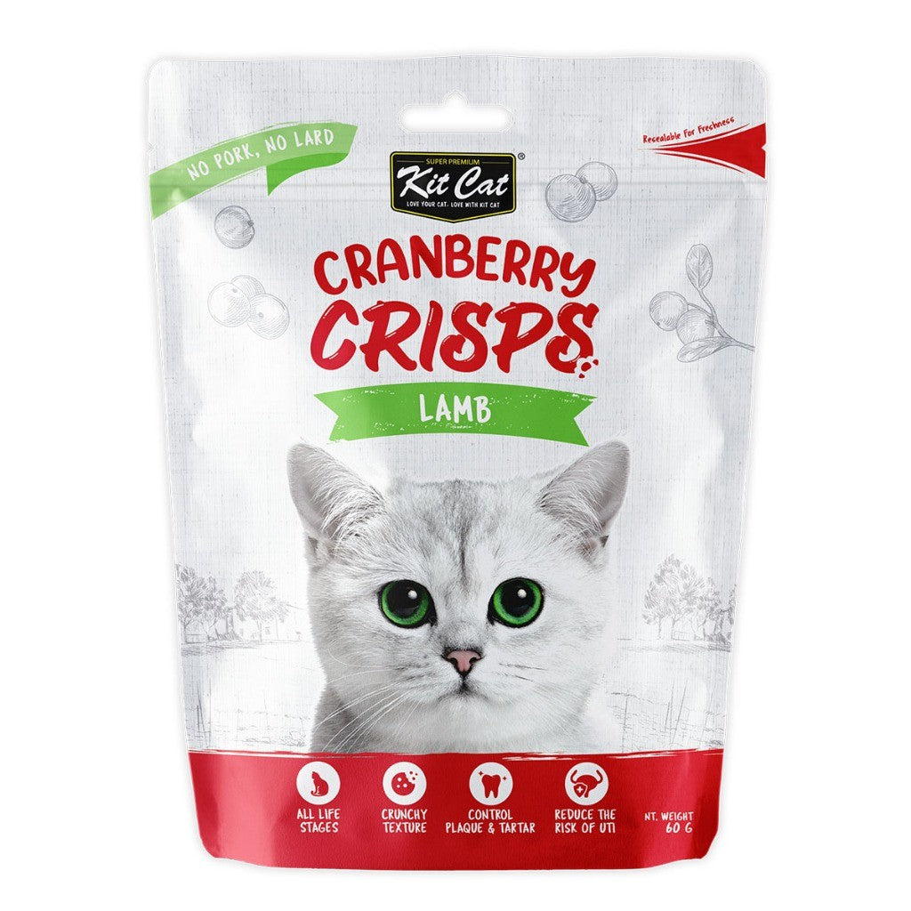 Kit Cat Cranberry Crisps 60g | Cat Treats