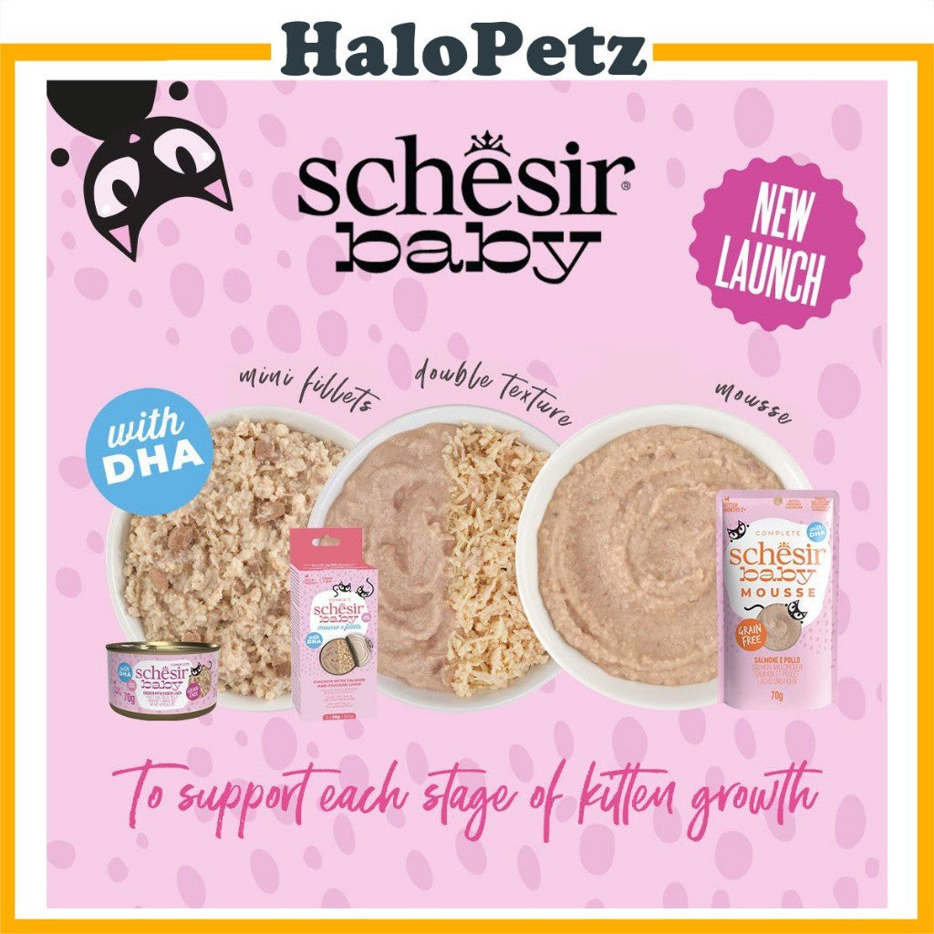 Schesir Baby Complete & Balanced Wet Food for Kitten