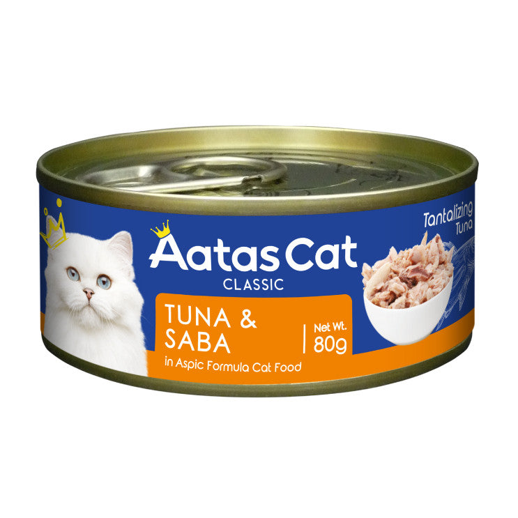 [24 Cans] Aatas Cat Wet Cat Food 80g