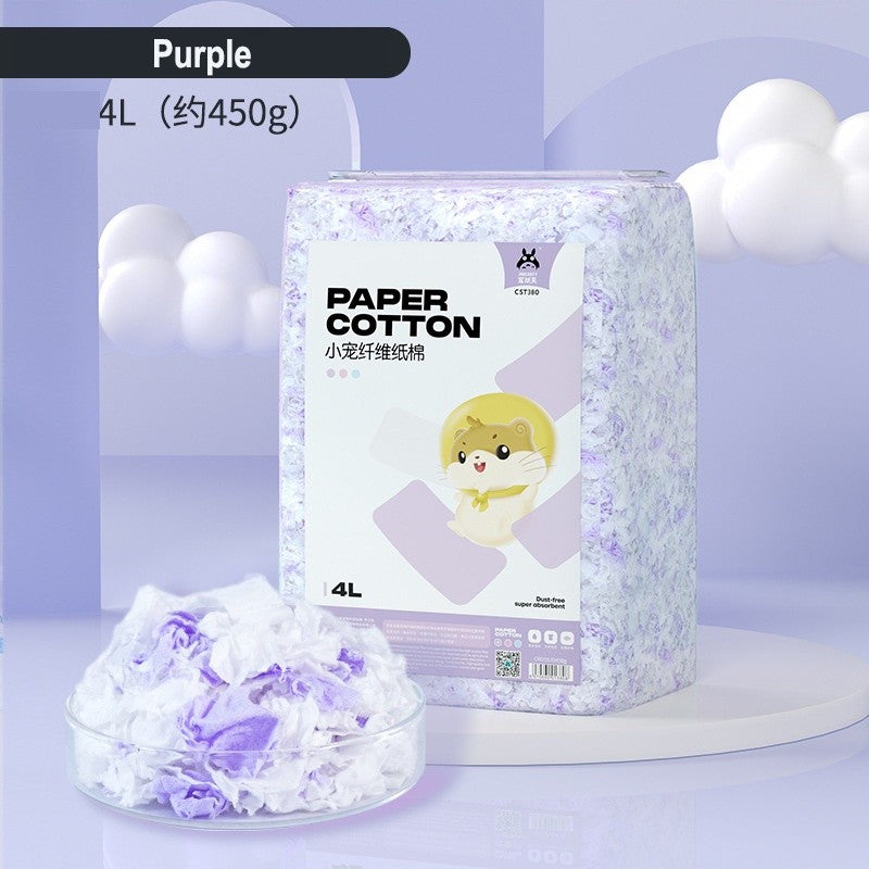 Jonsanty Natural Hamster Paper Bedding 450g