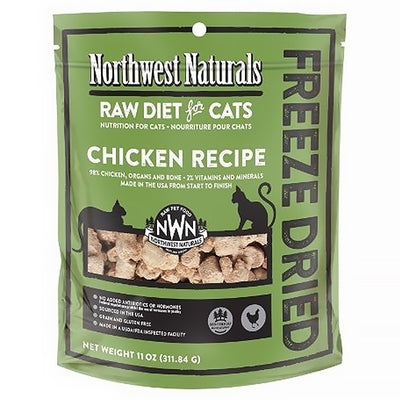 Northwest Naturals Freeze Dried Nibbles & Treats for Cats 11oz