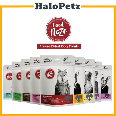 Goodnoze Dog Treats | Beef | Carp | Hoki | Lamb | Offal | Venison | Chunks | Rabbit | Salmon | Spare Ribs