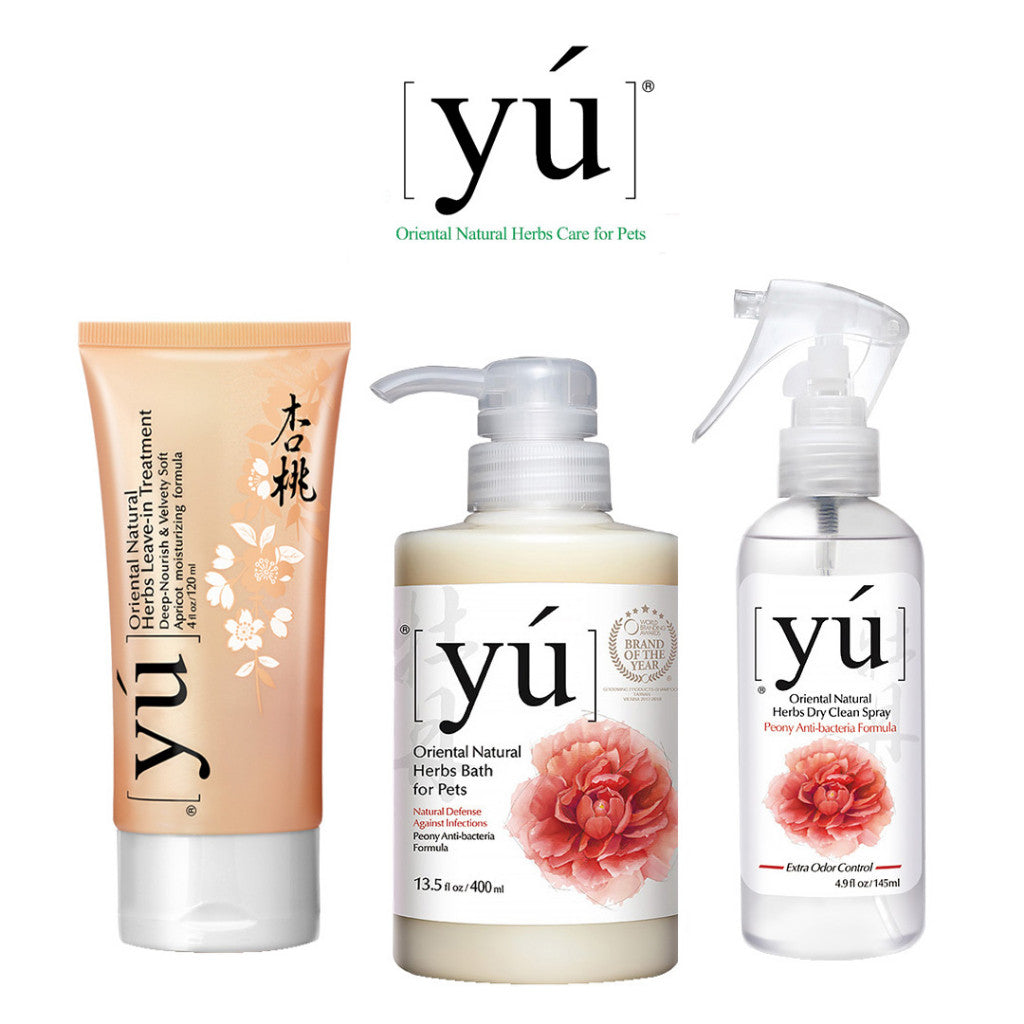 YU Oriental Natural Herbs Botanicals Shampoo for Cats and Dogs