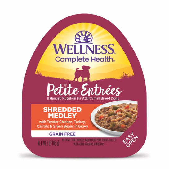 Wellness Petite Entrees Wet Dog Food 3oz