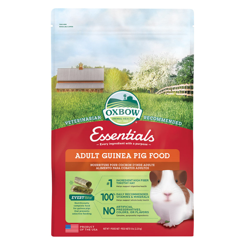 Oxbow Essential Guinea Pig Food -Adult, Young, Senior