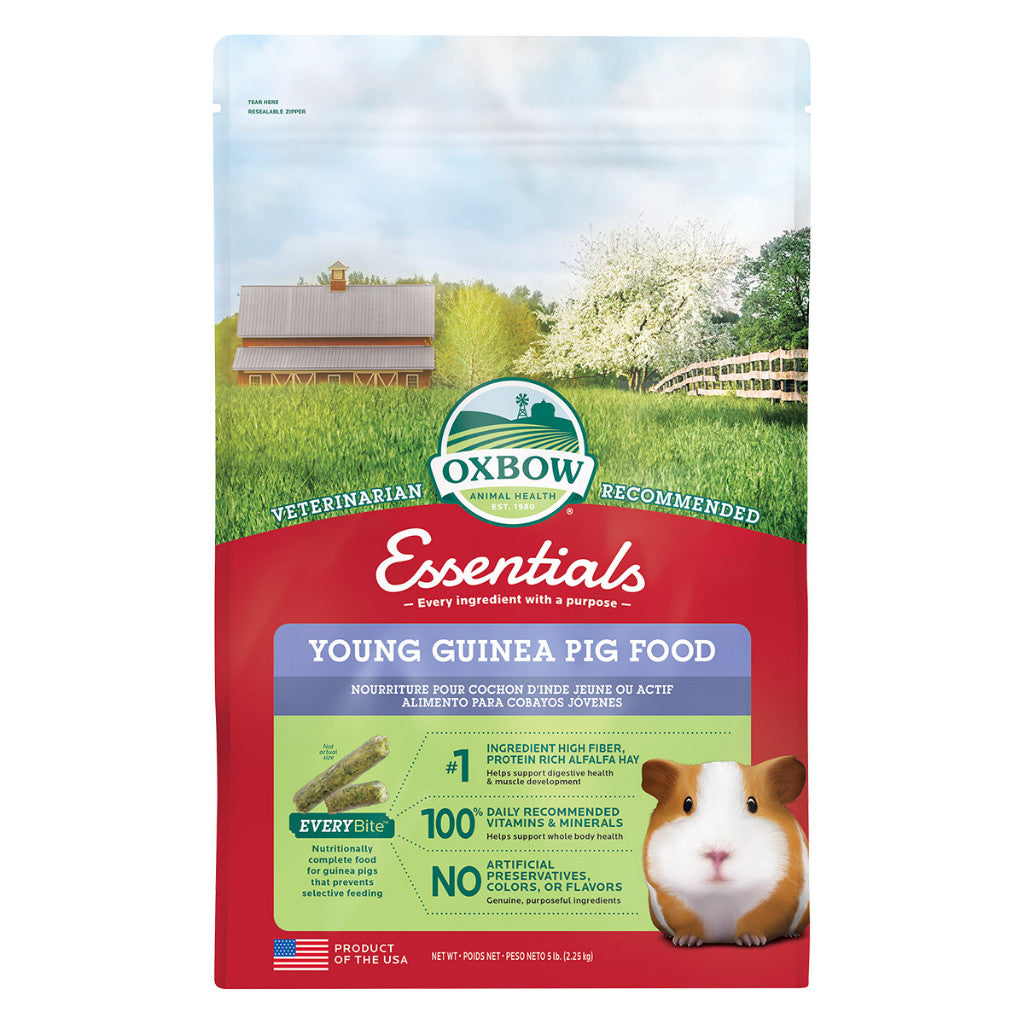 Oxbow Essential Guinea Pig Food -Adult, Young, Senior