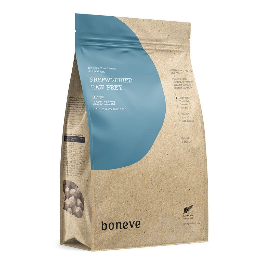 Boneve Freeze-Dried Raw Dog Food | Earthmade | Complete Diet | Topper