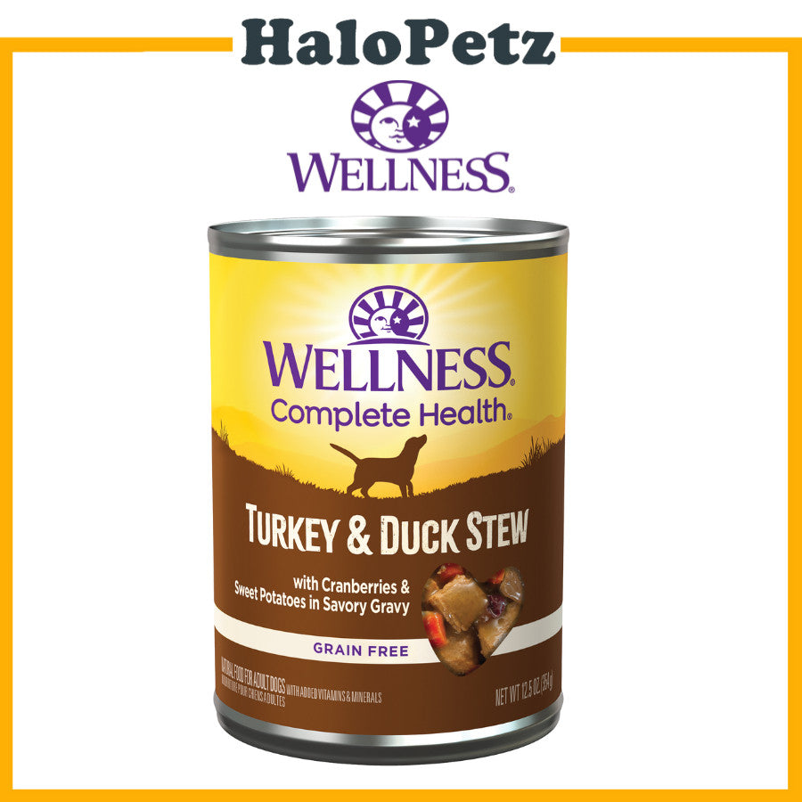 Wellness Stew Wet Canned Dog Food 12.5oz