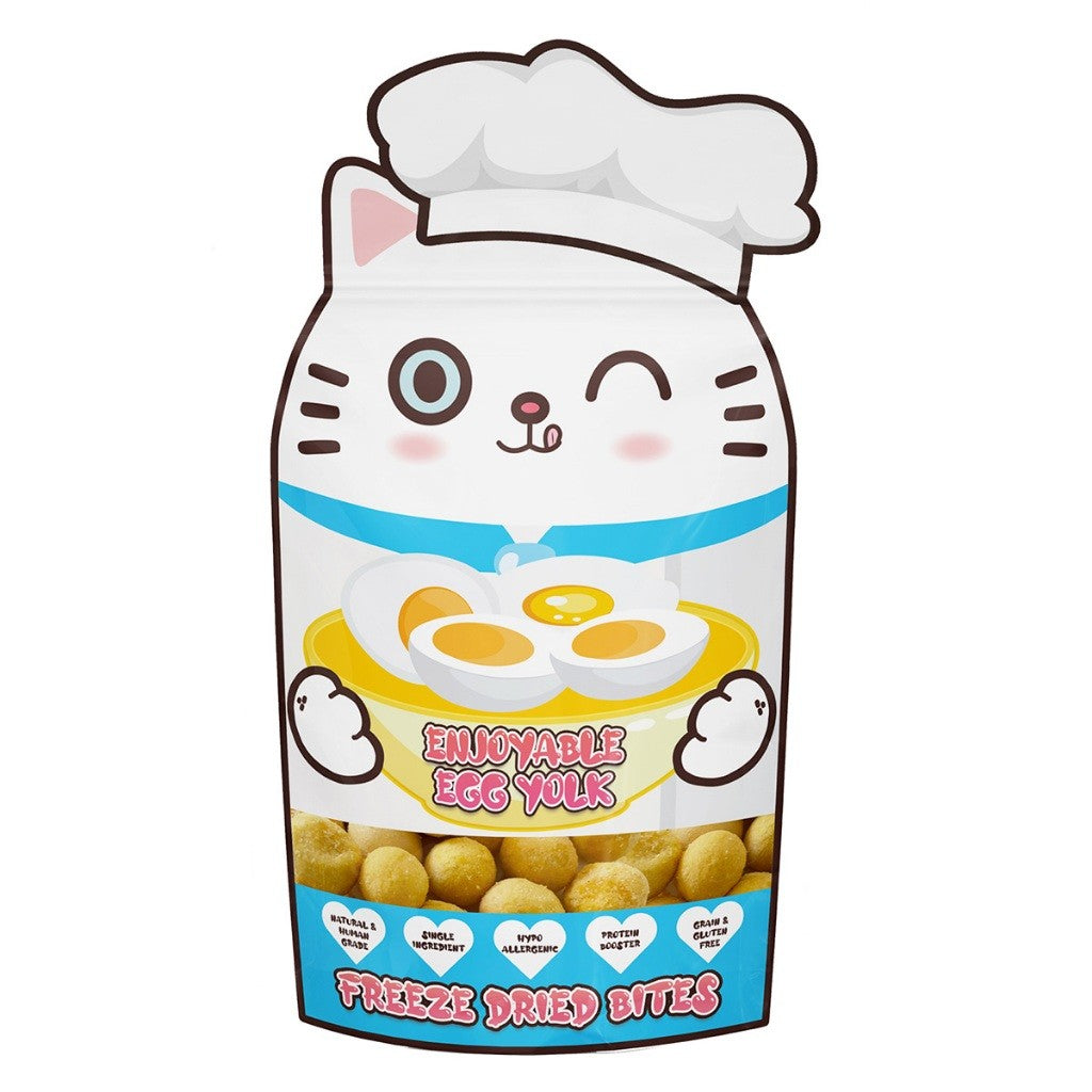 Jollycat Freeze Dried Cat Treat - Egg, Cod, Salmon Tuna | Jolly Cat