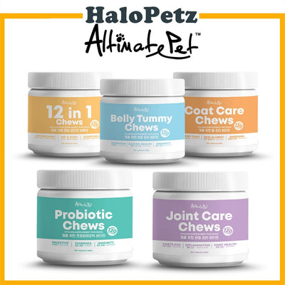 Altimate Pet Dog Supplement 120 Soft Chews -Joint, Multivitamin, Skin & Coat, Probiotics, Appetite