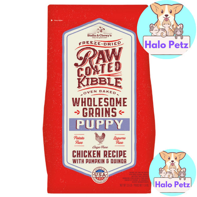 Stella & Chewy's Raw Coated Dog Kibbles with Wholesome Grains | Freeze-Dried Raw Coated