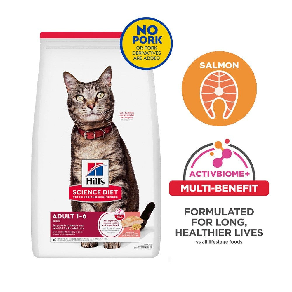 Hill's Science Diet Dry Cat Food | Adult, Kitten & Senior Formulas