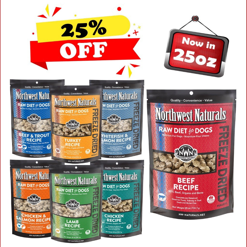 Northwest Naturals Freeze Dried Nuggets 25oz