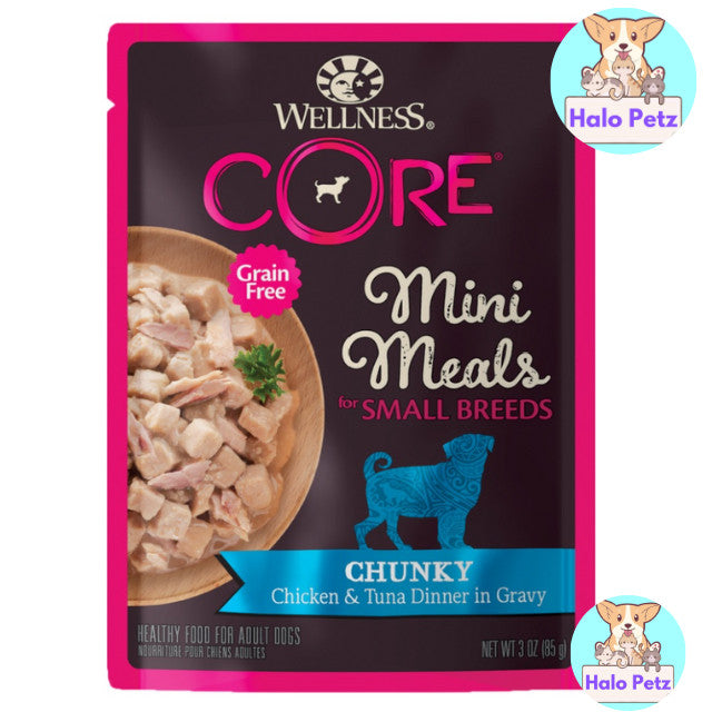 Wellness Core Small Breed Mini Meals Wet Dog Food 3oz