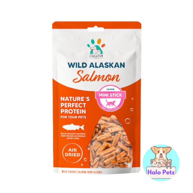 Singapaw Salmon & Pollock Cat & Dog Treats | Single Ingredient Fish Treats