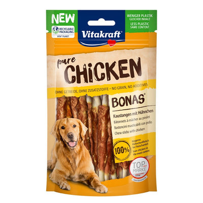 Vitakraft Pure Dog Treats Snacks 80g | Chicken, Lamb, Beef, Duck, Ham