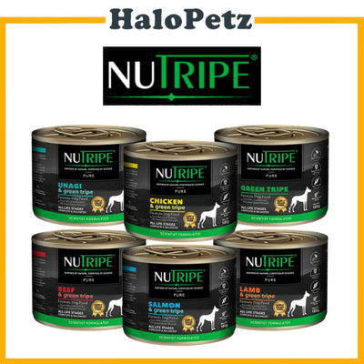 Nutripe Pure with Green Tripe Dog Wet Food 185g