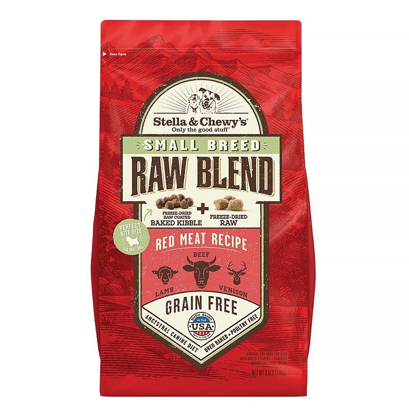 Stella & Chewy's Raw Coated Dog Kibbles with Wholesome Grains | Freeze-Dried Raw Coated