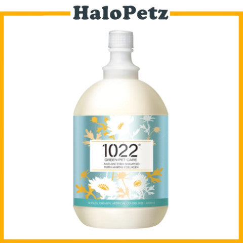1022 Green Pet Care Dog Shampoo 4L | Soothing | Anti Bacterial | Volume Up | Whitening | Soft