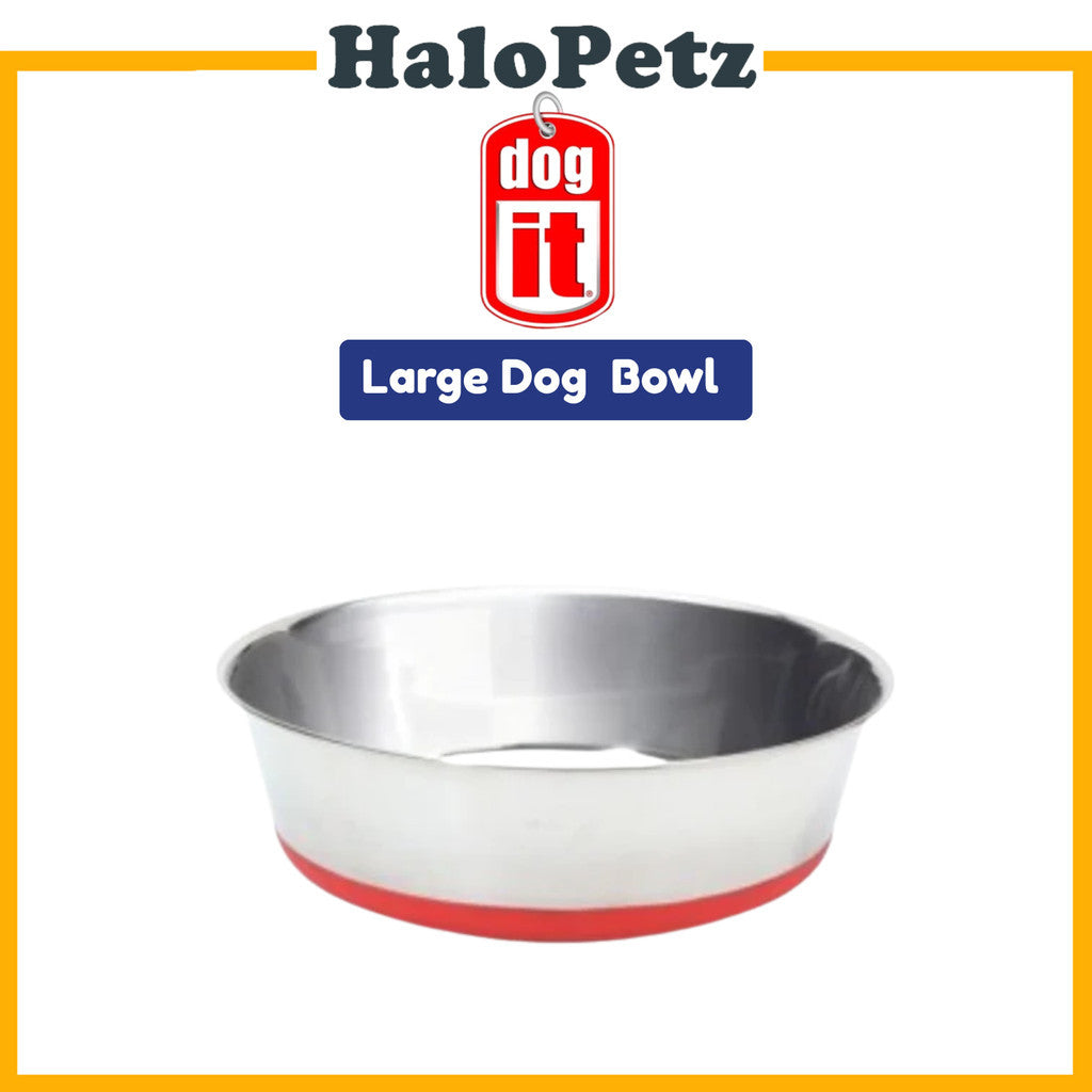 Dogit Stainless Steel Non-Slip Dog Bowl