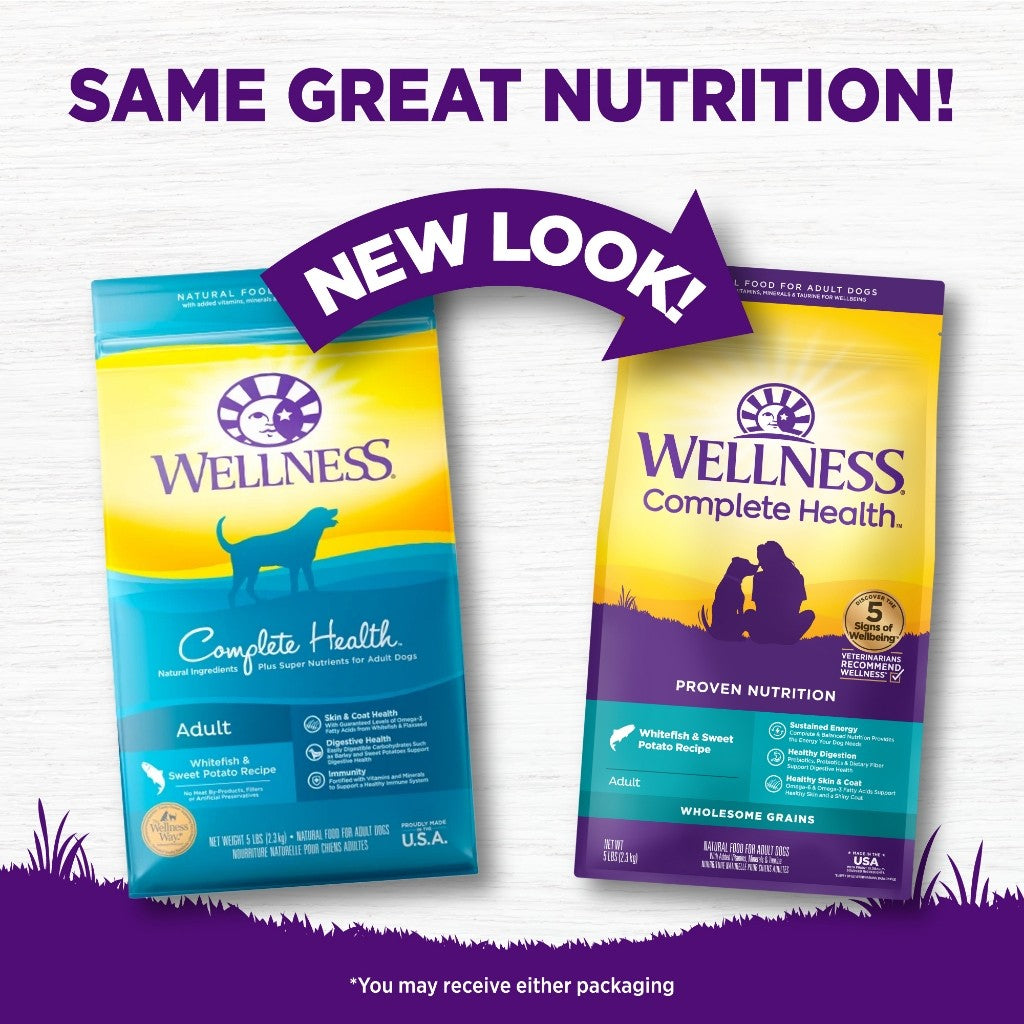 Wellness Complete Health Dry Dog Food 5lbs/30lbs