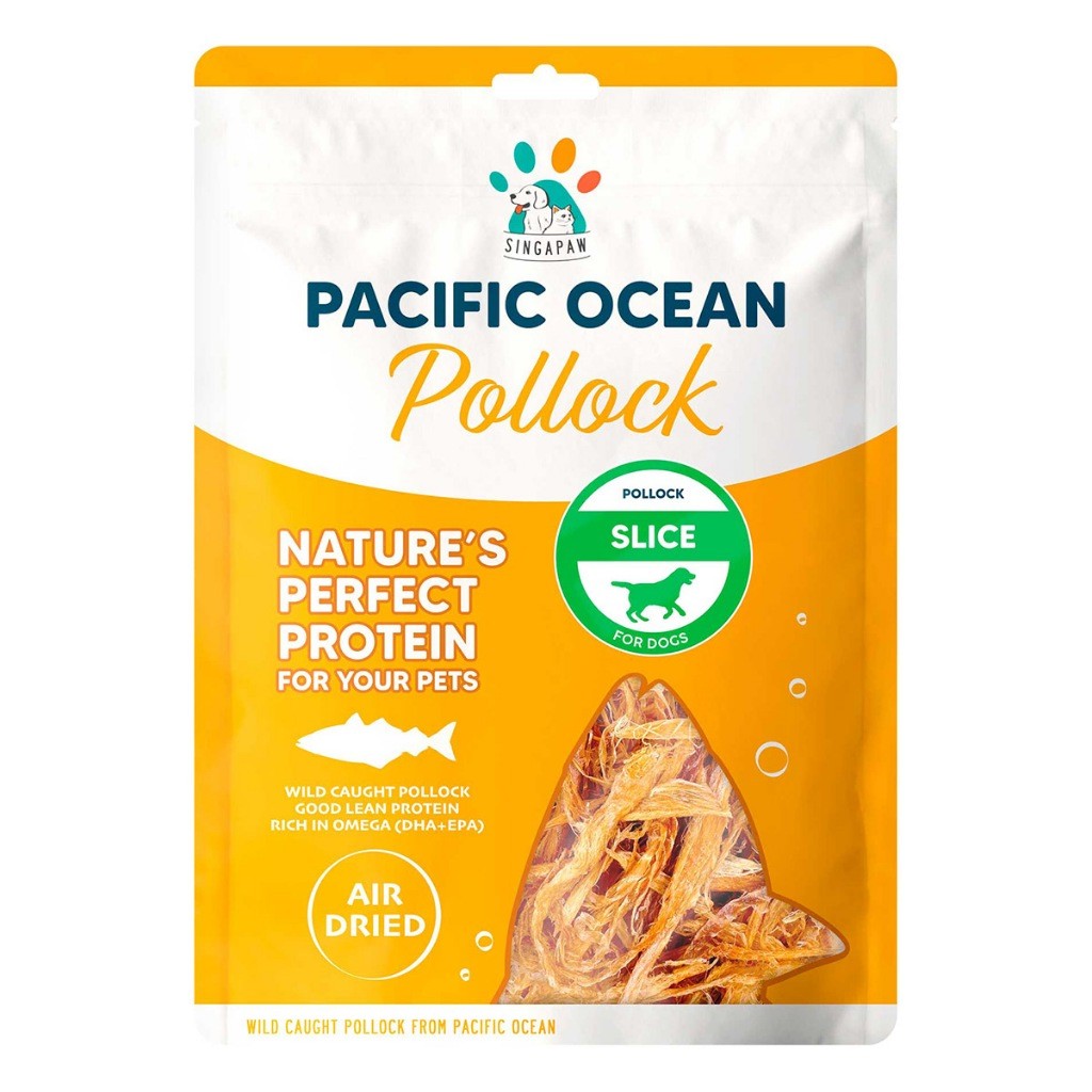 Singapaw Salmon & Pollock Cat & Dog Treats | Single Ingredient Fish Treats