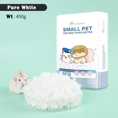 Jonsanty Natural Hamster Paper Bedding 450g