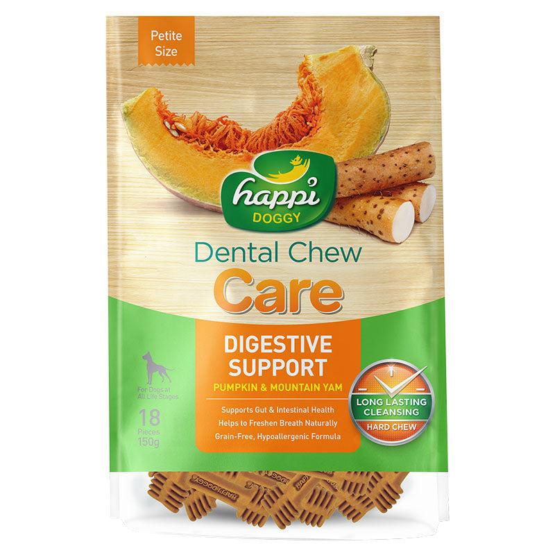 Absolute Holistic, Dentalight & Happi Doggy Dog Dental Chew Value Pack | Oral Care Bundle