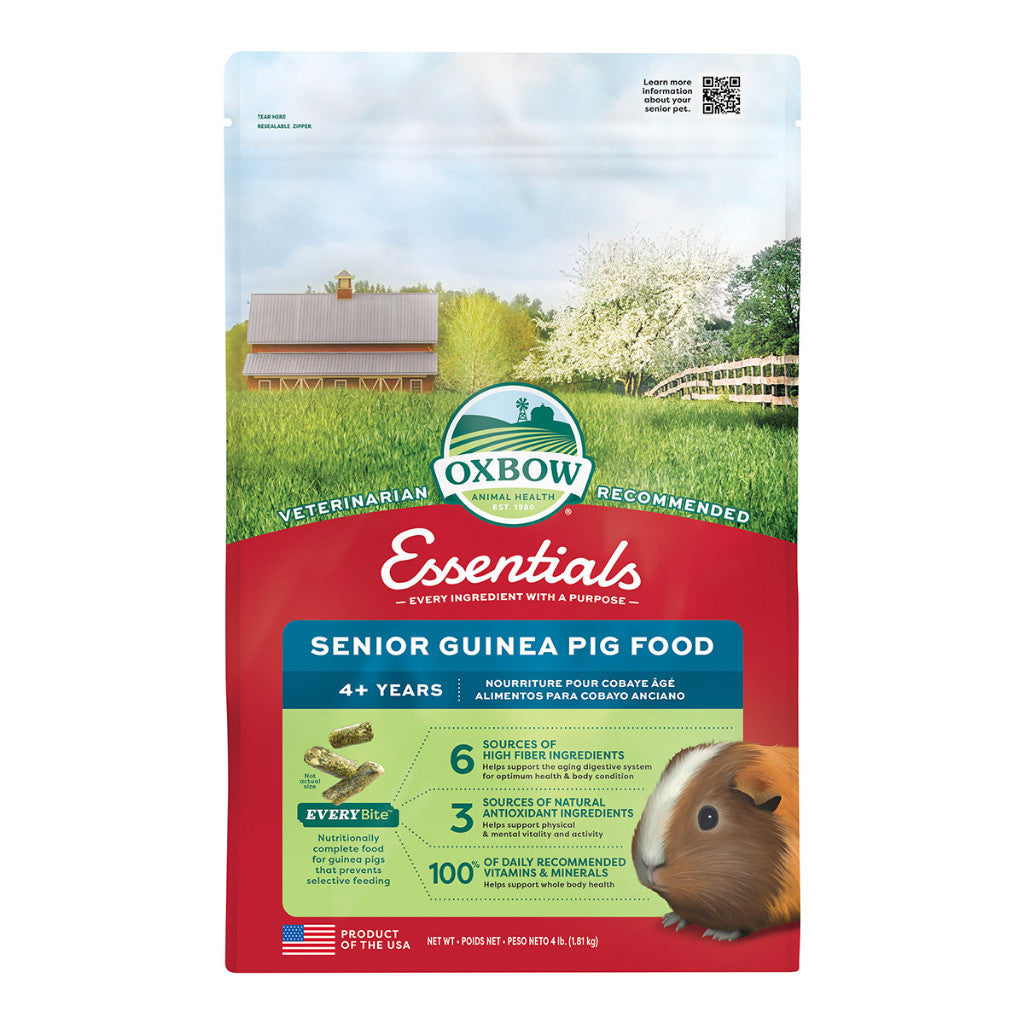 Oxbow Essential Guinea Pig Food -Adult, Young, Senior