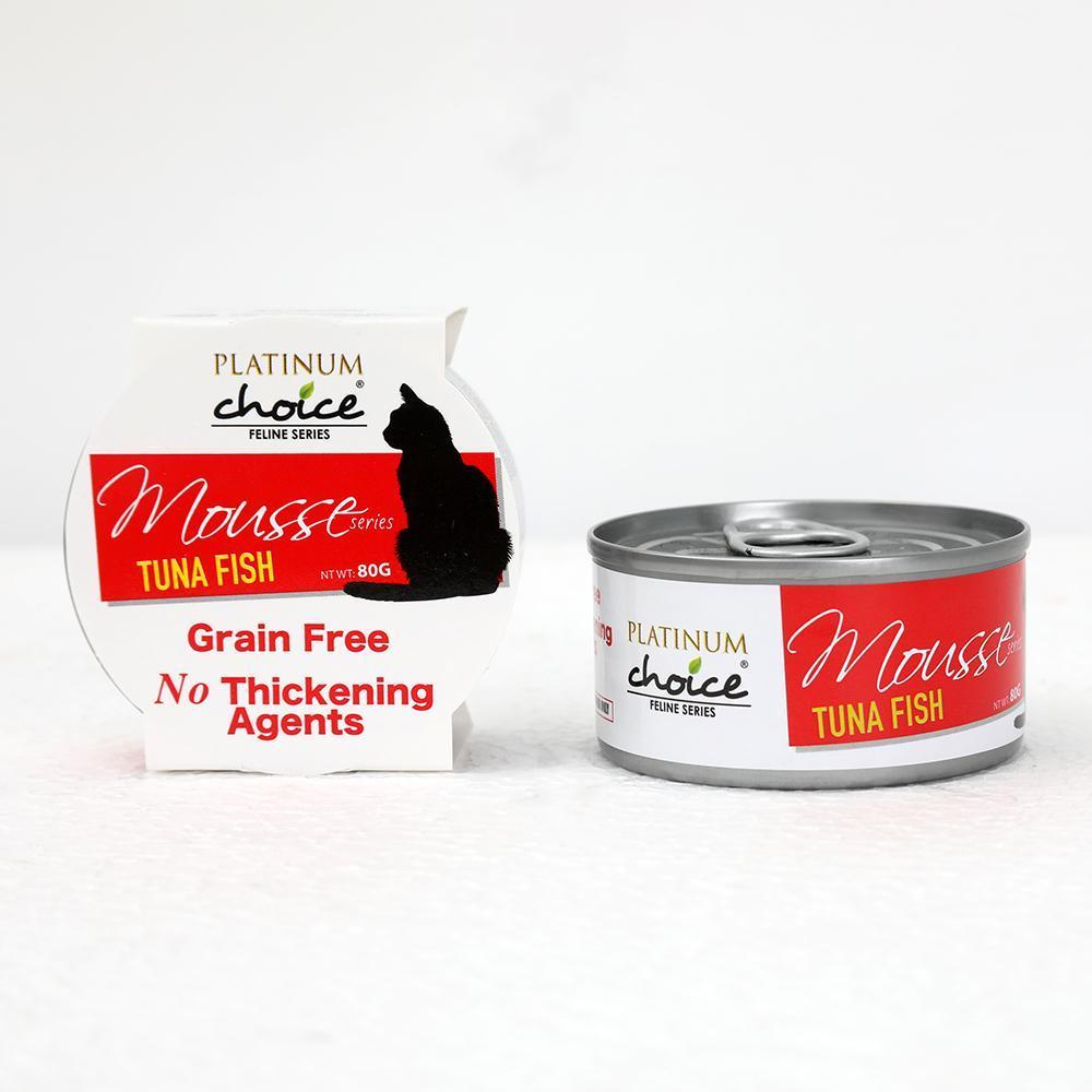 Platinum Choice Mousse Cat Food 80g | Salmon, Tuna, Cod